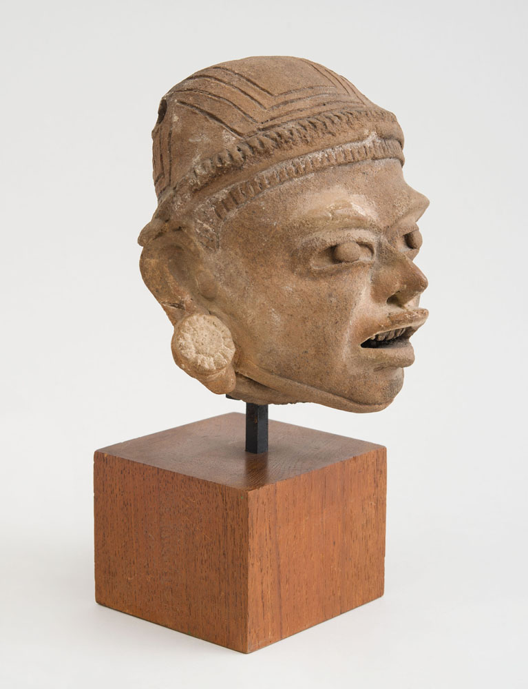 VERACRUZ (REMOJADAS) EARLY CLASSIC TERRACOTTA HEAD - Image 2 of 4