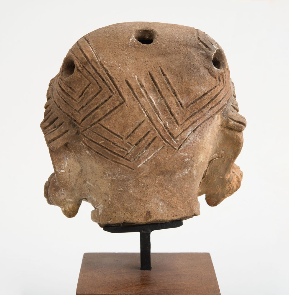 VERACRUZ (REMOJADAS) EARLY CLASSIC TERRACOTTA HEAD - Image 4 of 4