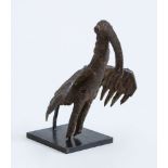 ANCIENT BRONZE FIGURE OF A MARINE BIRD