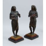 EMILE LOUIS PICAULT (1833-1915): EGYPTIAN SERVANTS: A PAIR