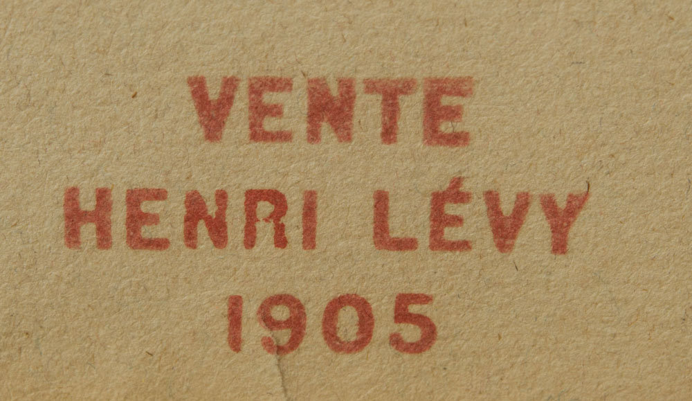HENRI LÉOPOLD LÉVY (1840-1904): SEATED FEMALE NUDE - Image 2 of 2