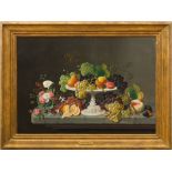 ATTRIBUTED TO SEVERIN ROESEN (c. 1815-1871): STILL LIFE WITH FRUIT