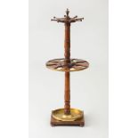 REGENCY BRASS-MOUNTED MAHOGANY UMBRELLA STAND