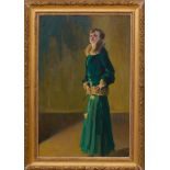 VIRGILIO CONSTANTINI (1882-1940): FEMME EN VERT