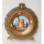 VIENNA PORCELAIN HAND-COLORED MYTHOLOGICAL CHARGER