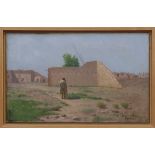 CHARLES CRAIG (1846-1931): KIVA SAN ILDENFENSO, NEW MEXICO