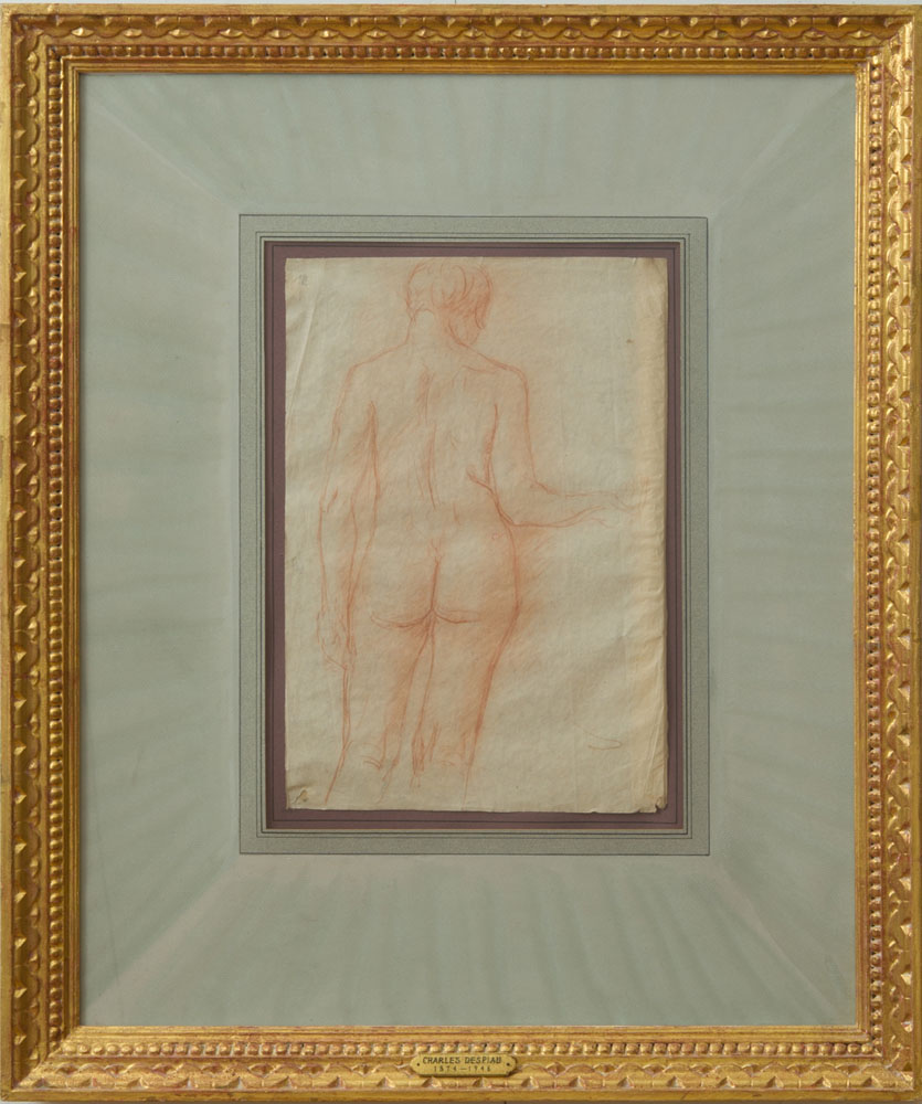 CHARLES DESPIAU (1874-1946): SEATED FEMALE NUDE; AND STANDING NUDE FROM THE BACK - Image 7 of 8