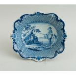 DUTCH BLUE AND WHITE DELFT BOWL