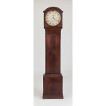 WILLIAM IV MAHOGANY LONGCASE CLOCK