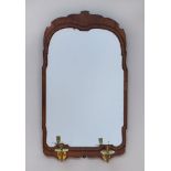 QUEEN ANNE WALNUT MIRROR