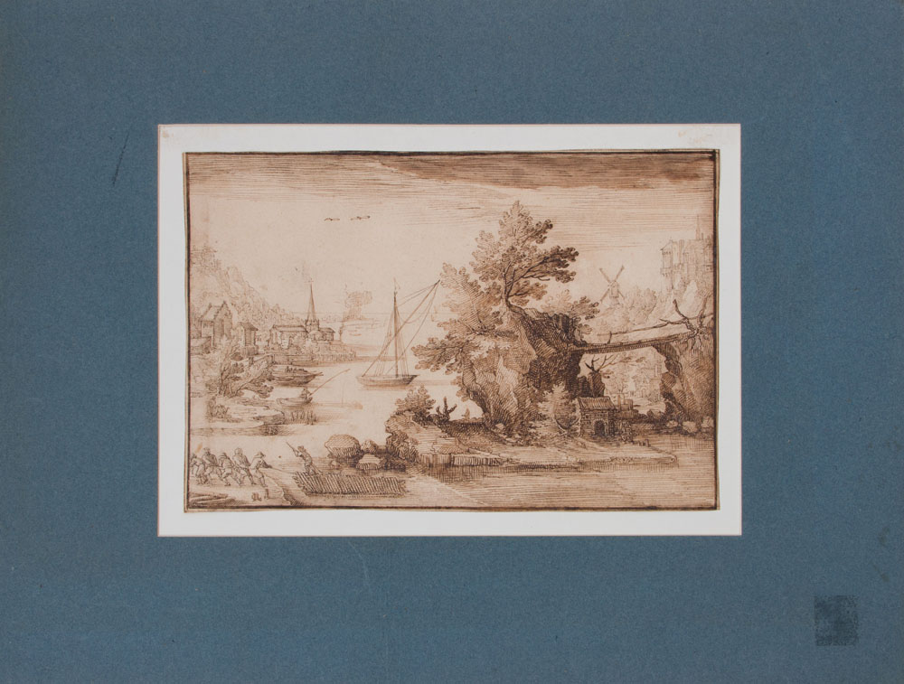 DUTCH SCHOOL: HARBOR SCENE