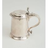 QUEEN ANNE SILVER TANKARD