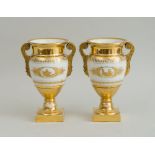 PAIR OF PARIS PORCELAIN VASES