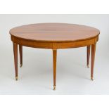 DIRECTOIRE ORMOLU-MOUNTED MAHOGANY DINING TABLE