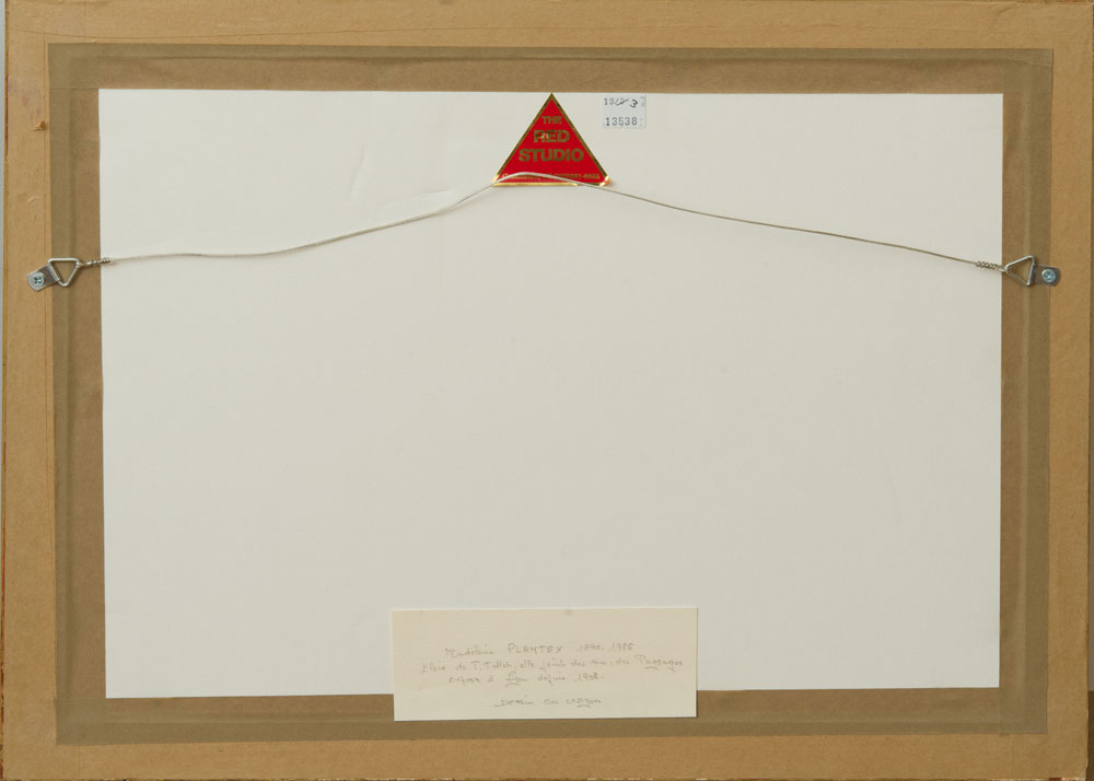 MADELAIN PLANTEX (1890-1985): RECLINING NUDE - Image 4 of 10