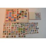 An interesting collection of used Commonwealth postage stamps including Queen Victoria over