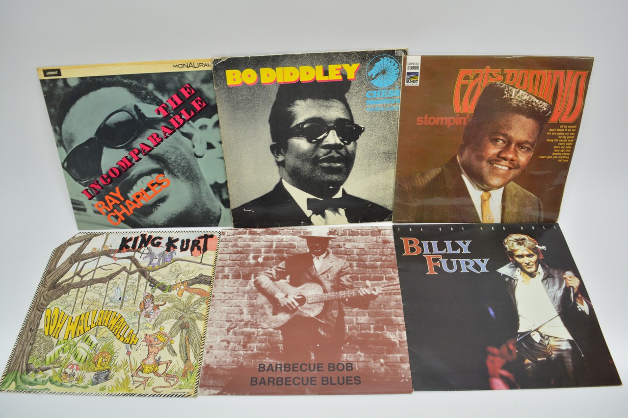 A box containing a collection of LPs including Roc - Image 3 of 3