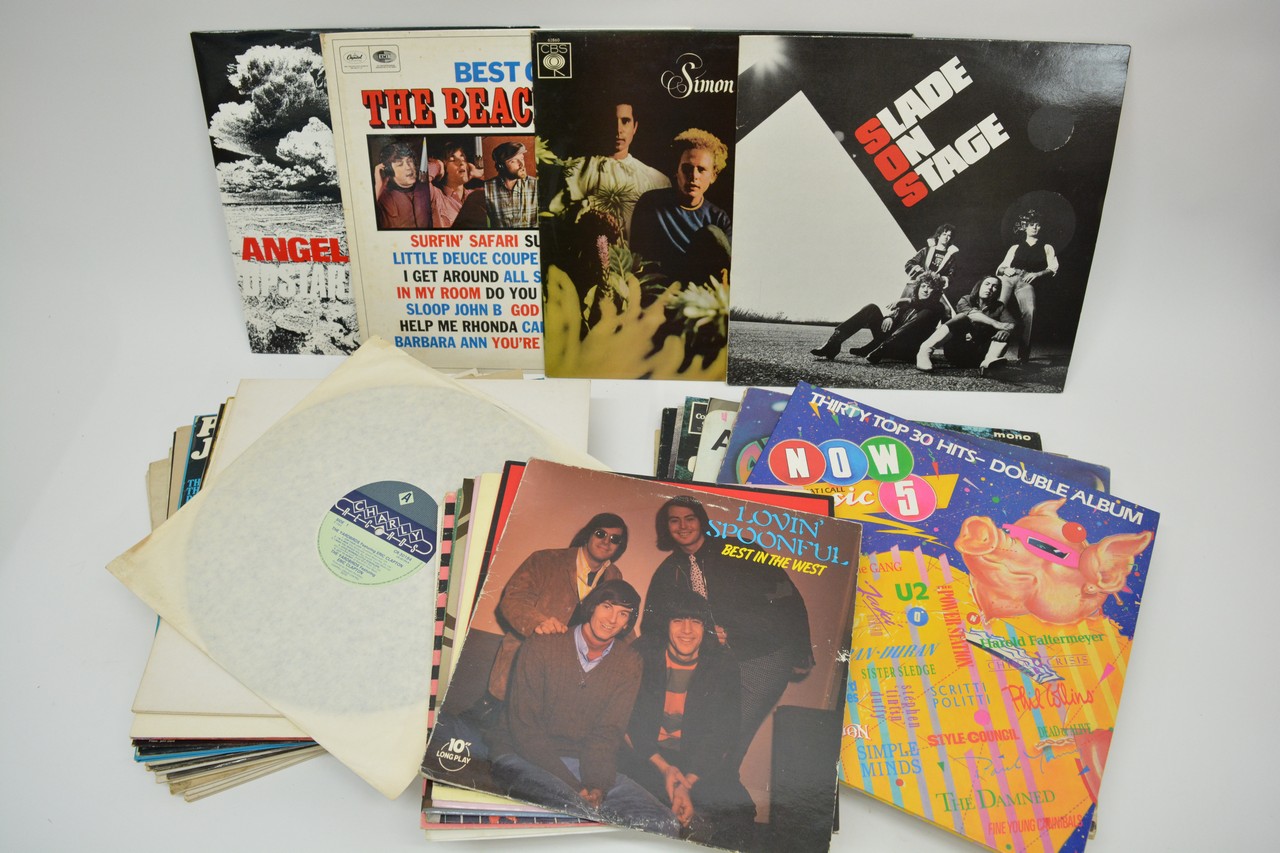 A box of LP records including Soul Rock, Pop etc - Image 2 of 2