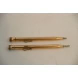 Two Eversharp gold filled propelling pencils