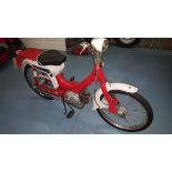 Honda PC50 Moped 1975 - How cute is this? A very nice example of a Honda PC 50 Moped. It is a true