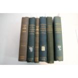 A collection of six books comprising British Sea A