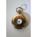 18ct gold pocket watch