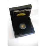 A London mint office gold quarter sovereign, 'The