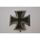 A German 1st Class Iron Cross, 1939 three piece co