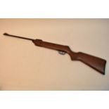 A BSA Meteor 1.77 Air Rifle with Wooden Body and b