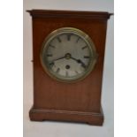 A fusee RAF office clock with key inside, the maho