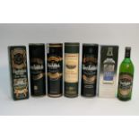 A Collection of alcohols including Glenfidditch