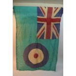 RAF Base flag stamped with 'AM1940' to the edge, s