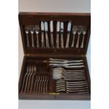 A canteen of cutlery