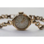 A lady's gold watch