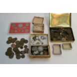 Three bags of coinage including Victorian