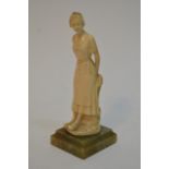 A 1930's Joe Descomps (1869-1950) ivory figure of