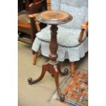 An early Victorian Mahogany Kettle stand the shape