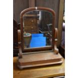 An overmantel mirror and a dressing table mirror (