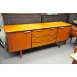 A G plan style teak sideboard, approx 184cm x 48.5