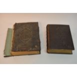 Two Victorian family bibles