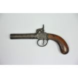 An early 19th century percussion pistol