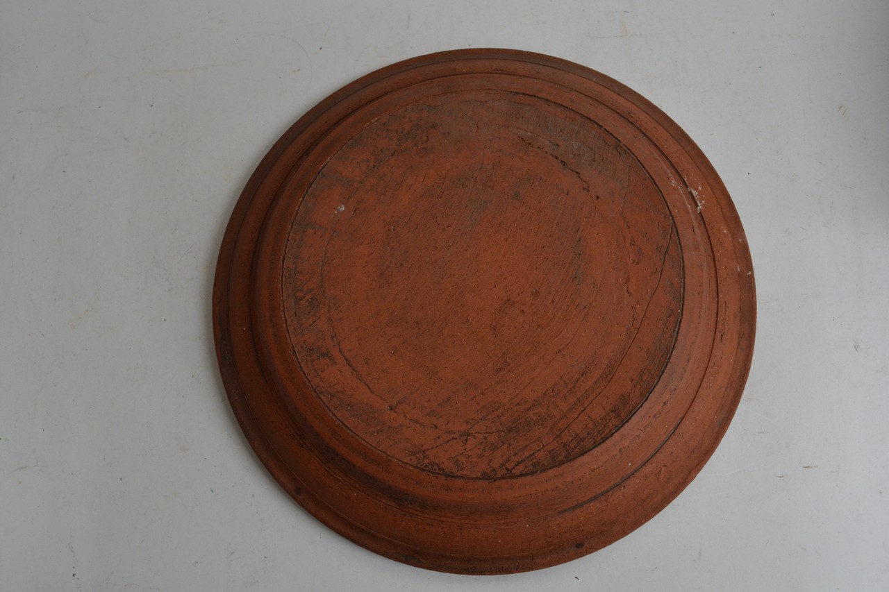 An art pottery dish bearing the phrase 'Great oaks - Image 2 of 2