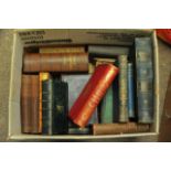 A box of old 19th century literature books includ