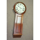 A 1911 J.W. Benson weight driven longcase clock in