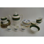 Two Coalport part tea sets 'Athene' and 'Reverly'