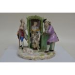 A 19th Century Meissen figures group in the form o
