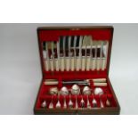 A cased canteen of cutlery Garrard & Co.