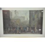 A limited edition L.S. Lowry print, numbered 502/8