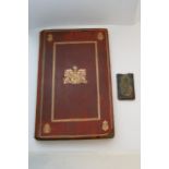 An 1822 Company of Stationers miniature Almanack