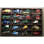 A collection of boxed and unboxed Matchbox models